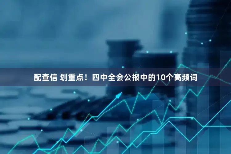 配查信 划重点！四中全会公报中的10个高频词