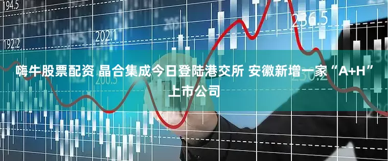 嗨牛股票配资 晶合集成今日登陆港交所 安徽新增一家“A+H”上市公司